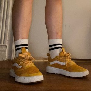 Yellow Mesh Vans - Womens Size 7